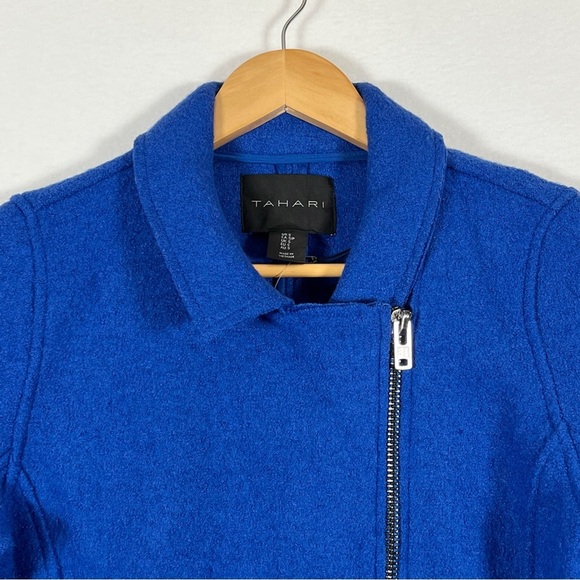 Tamari Blue moto jacket size small women’s - Picture 2 of 12